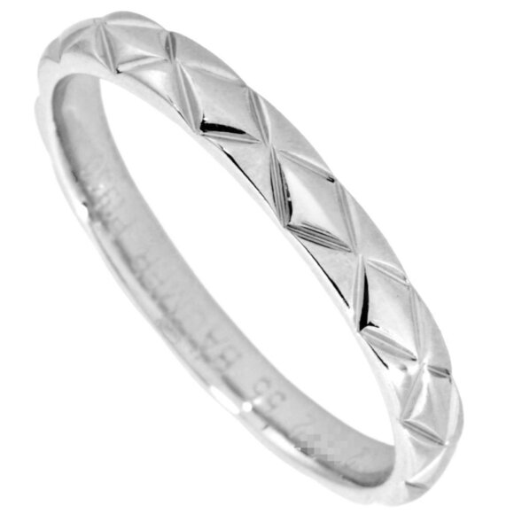 CHANEL Platinum Ring #55 - Picture 1 of 5